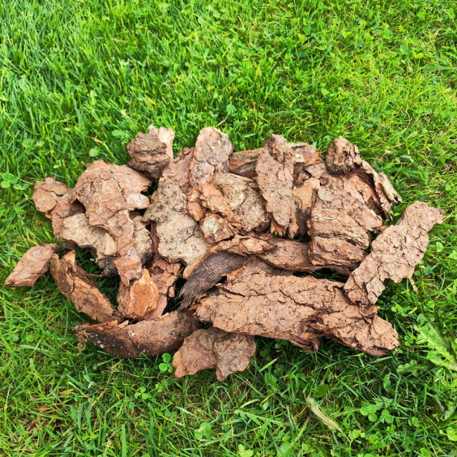 Rindenmulch GROB, Körnung 40 90mm, Premium Qualität, aus Bayern