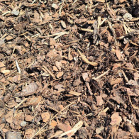 Rindenmulch FEIN, Körnung 0 – 40 mm, Premium Qualität, aus Bayern Fichten- und etwas Kiefernrinde, im Karton, 100 Liter